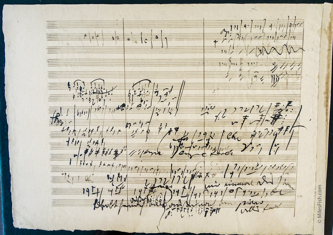 sheet music beethoven original manuscript